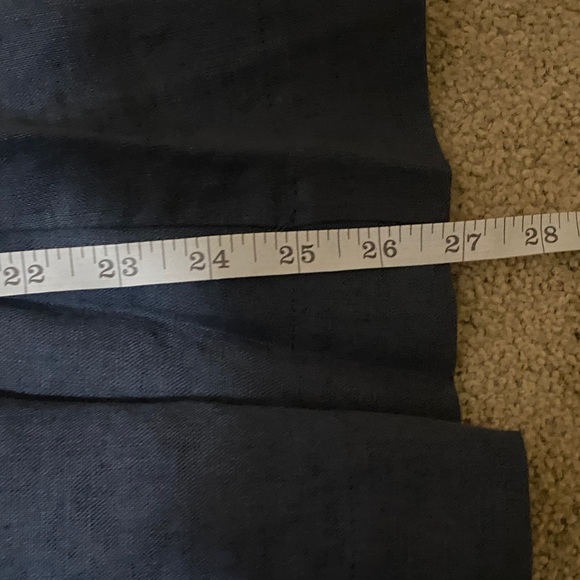 notPERFECTLINEN City Skirt Grey-Blue A-Line Skirt - Picture 4 of 10